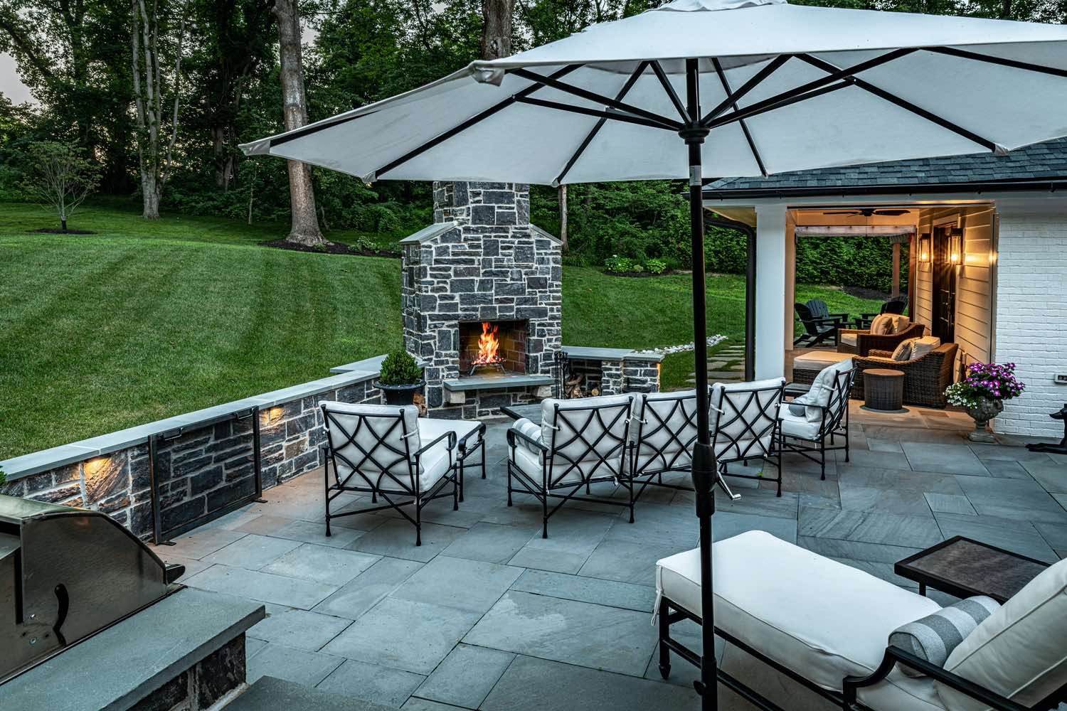 Custom Patio by First Class Lawn Care