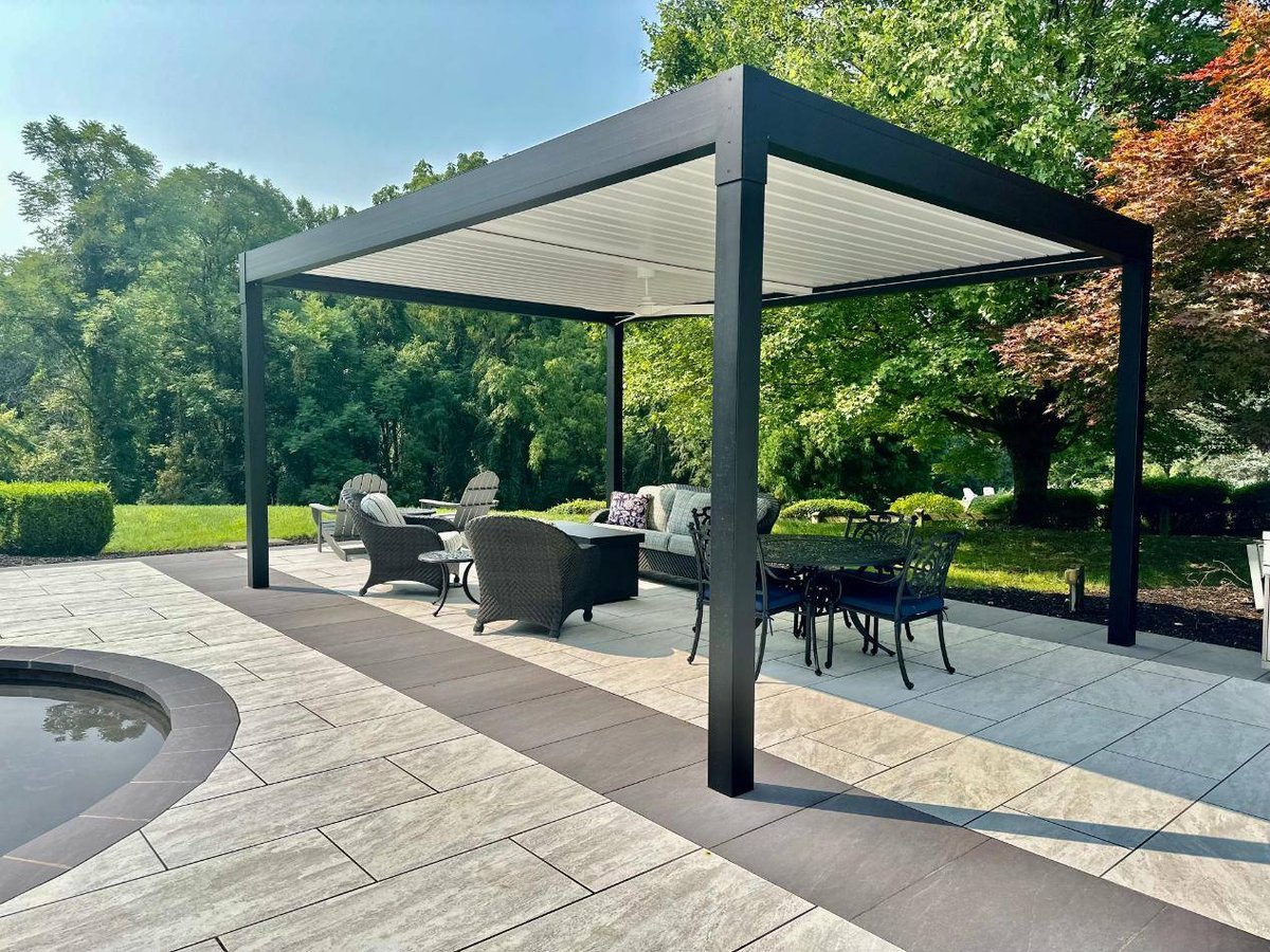 Piano Pergola in West Chester, PA by First Class Lawn Care